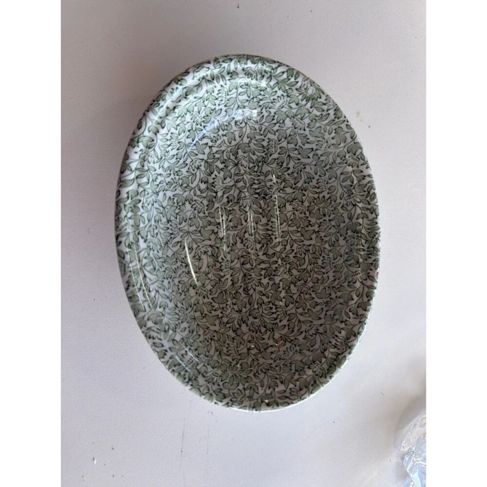 vintage Mason’s Ironstone oval soap dish